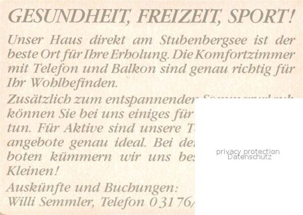 Stubenberg Steiermark Restaurant Pizzeria Seepension Erla am – Bild 2