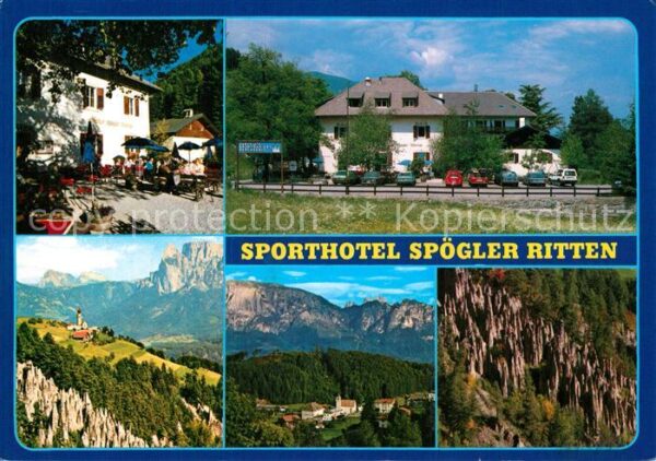 Ritten Renon Sporthotel Spögler Panorama