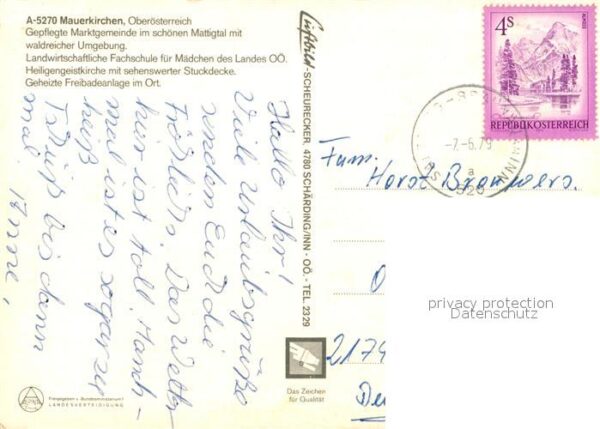 Mauerkirchen Fliegeraufnahme – Bild 2