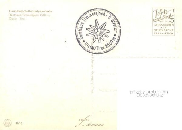 Timmelsjoch Hochalpenstrasse Rasthaus Timmelsjoch – Bild 2