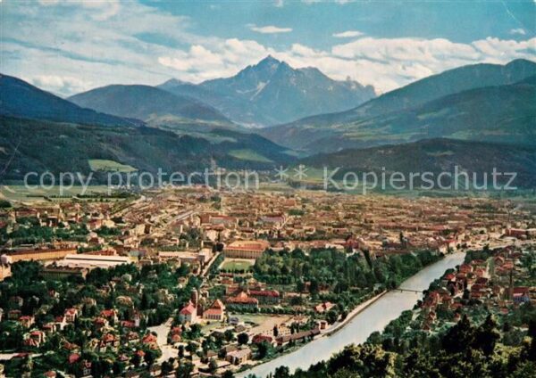 Innsbruck Blick von der Hungerburg