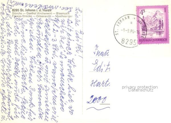 St Johann Haide Störche Gasthof Kirchenwirt Blasmusik F – Bild 2
