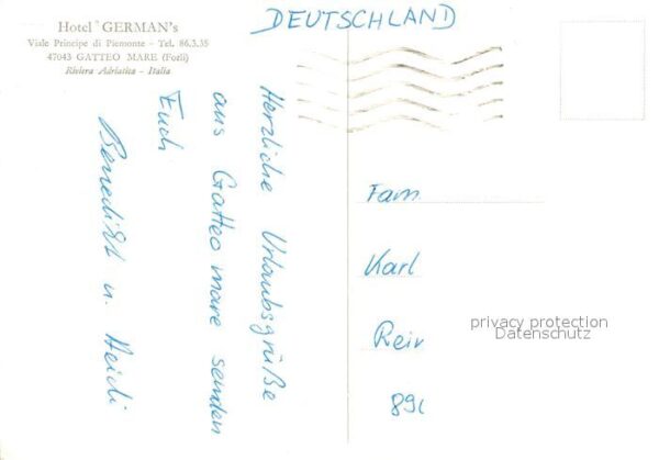 Gatteo Mare Hotel Germans – Bild 2