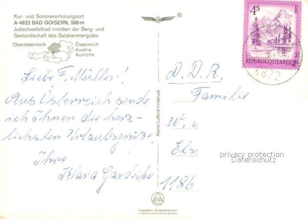 Bad Goisern Salzkammergut Fliegeraufnahme – Bild 2