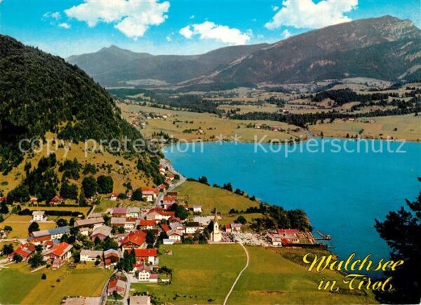 Walchsee Tirol Fliegeraufnahme