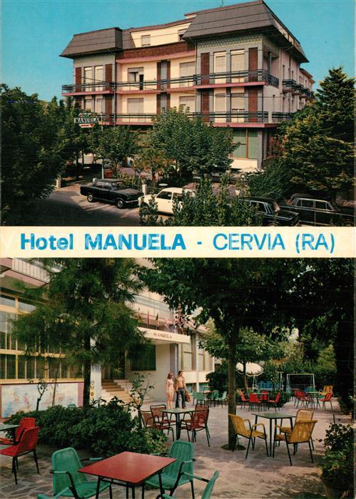 Cervia Hotel Manuela Gartenterrasse
