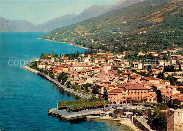 Torri del Benaco Lago di Garda Panorama dall'aereo