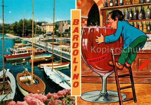 Bardolino Lago di Garda Hafenpartie