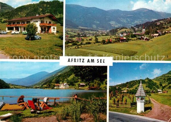 Afritz See Pension Lärchenhof Panorama Afritzer Se