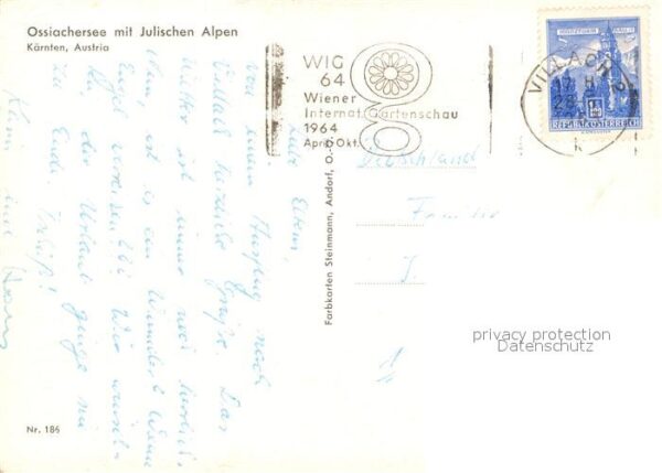 Ossiachersee Fliegeraufnahme mit Julischen Alpen – Bild 2