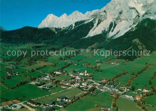 Ramsau Dachstein Steiermark Fliegeraufnahme