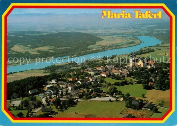 Maria Taferl Barocke Basilika Fliegeraufnahme