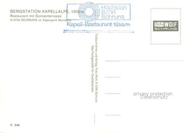 Schruns Vorarlberg Bergstation Kapellalpe Restaurant und S – Bild 2