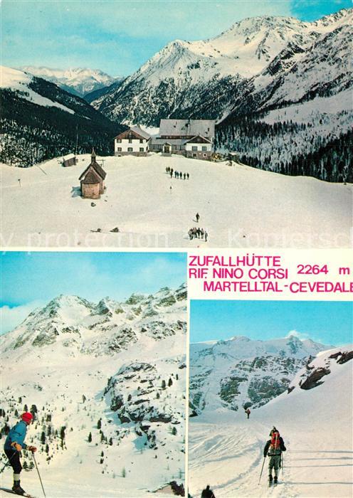 Martelltal Zufallhütte Rifugio Nino Corsi
