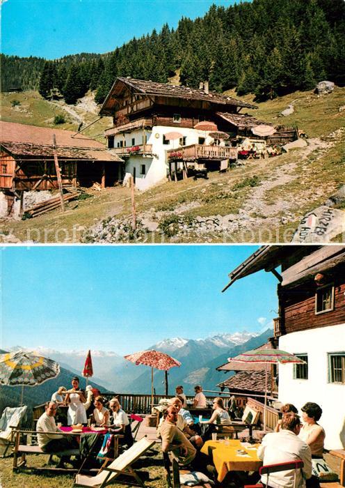 Tall Schenna Imbiss Stube und Jausenstation Terrasse