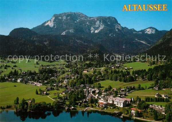 Altaussee Fliegeraufnahme mit Sandling