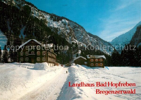 Schoppernau Vorarlberg Landhaus Bad Hopfreben