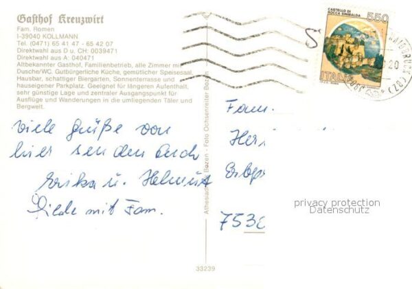 Kollmann Gasthof Kreuzwirt Fliegeraufnahme – Bild 2