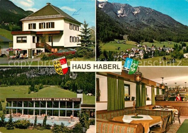 Bleiberg Pension Haberl Panorama Bleiberger Ther