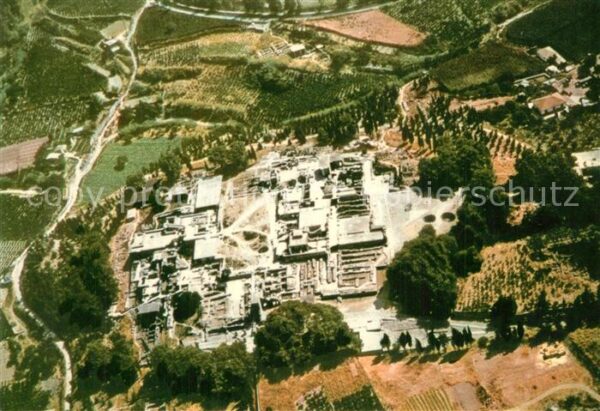 Knossos Cnosse Kreta Fliegeraufnahme