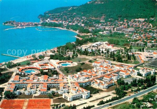 Budva Fliegeraufnahme
