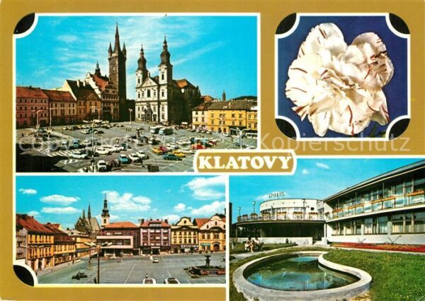 Klatovy Marktplatz Details Hotel