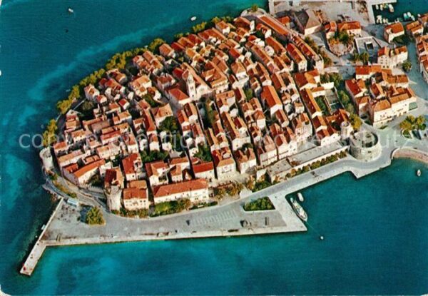 Korcula Fliegeraufnahme
