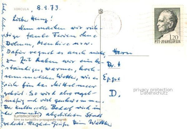 Korcula Fliegeraufnahme – Bild 2