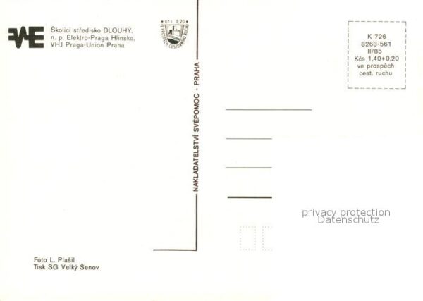 Praha Prahy Prague Skolici stredisko Dlouhy Elektro Praga – Bild 2