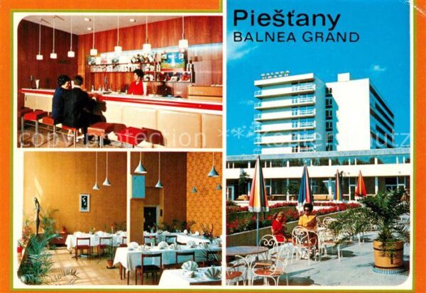 Piestany Balnea Grand Bar Speisesaal Terrasse