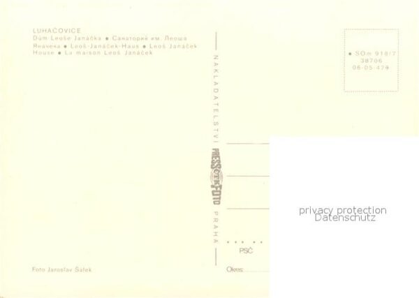 Luhacovice Dum Leose Janacka – Bild 2