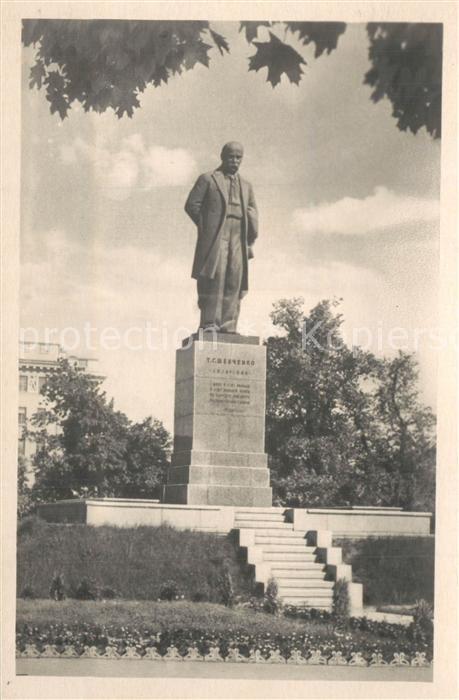 Kiev Kiew Monument Shevchenko