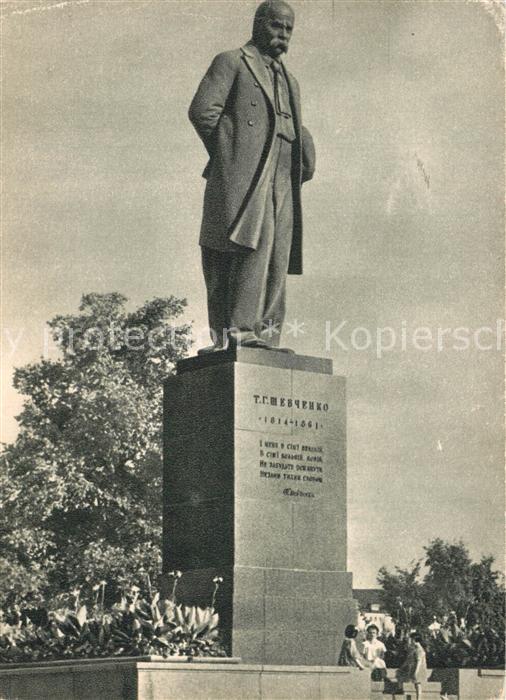 Kiew Kiev Denkmal Schevchenko