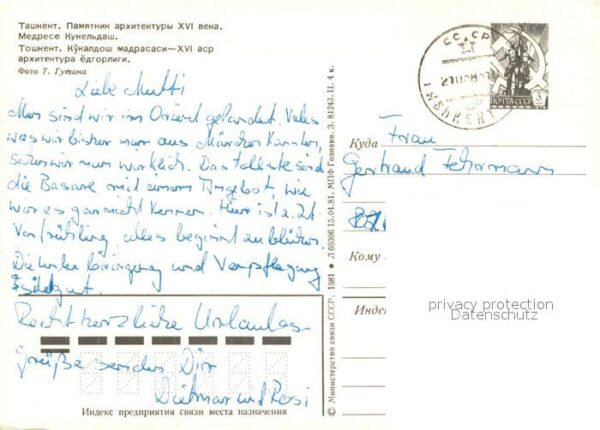 Tashkent Kukeldash-Medresse – Bild 2