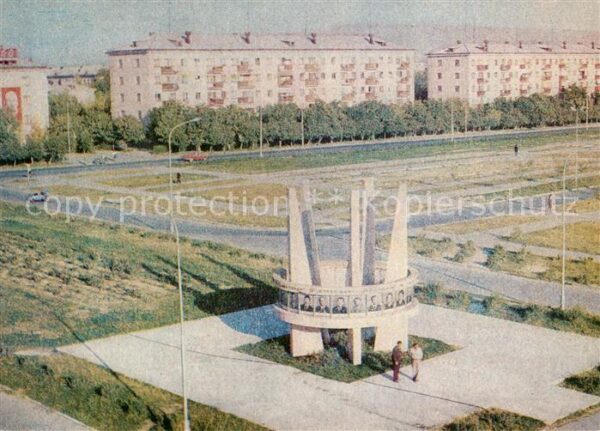 Kentau Prospekt 50 Jahre Oktoberrevolution
