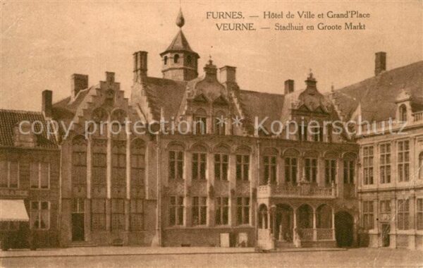 Furnes Hotel de Ville et Grand Place