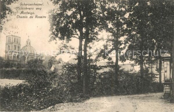 Montaigu Brabant Scherpenheuvel Rozenkransweg Chemin du