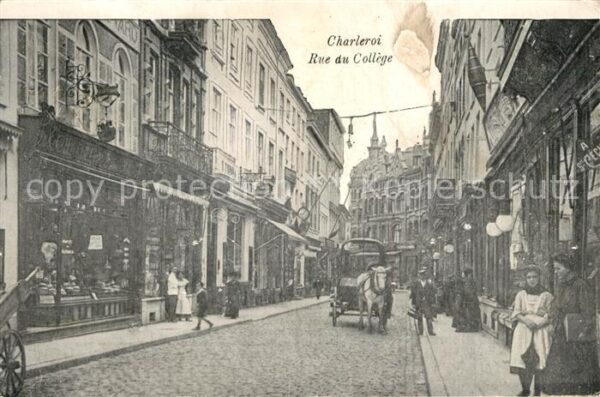 Charleroi Wallonie Rue du College