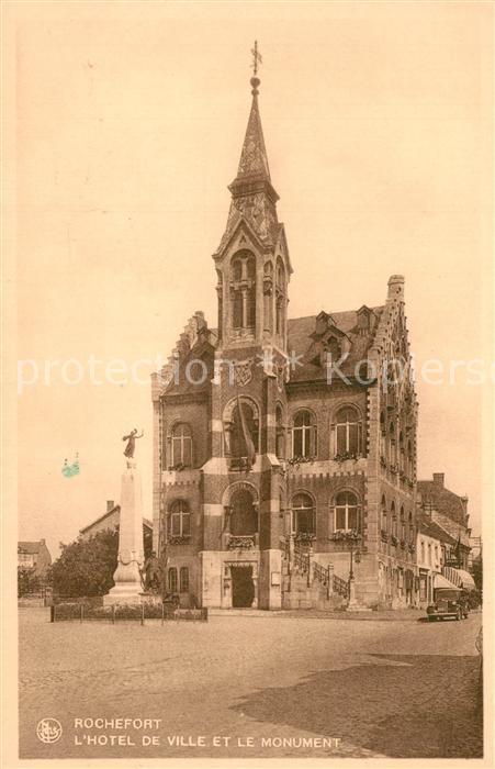 Rochefort Hotel de Ville et le Monument