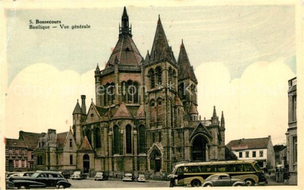 Bonsecours Belgien Basilique Vue generale