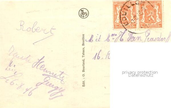 Bouillon Wallonne Vue prise du Chateau – Bild 2