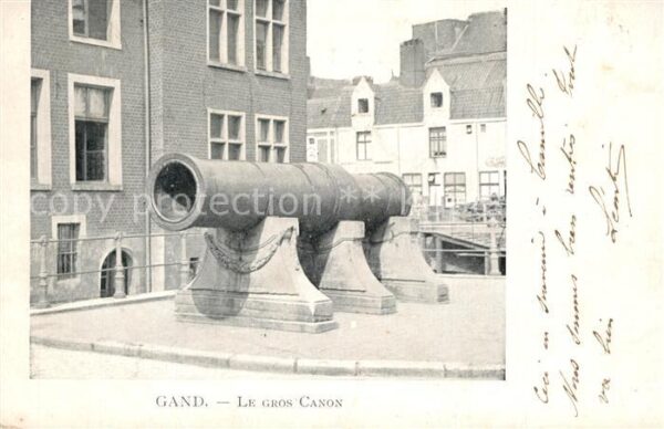 Gand Belgien Le gros Canon