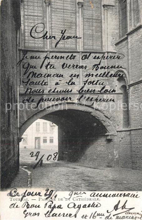 Tournai Hainaut Passage de la Cathedrale