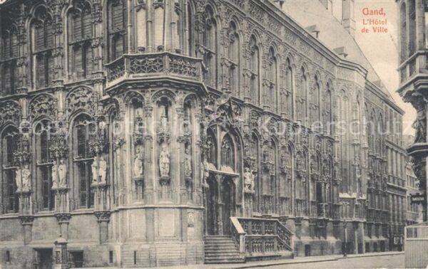 Gand Belgien Hotel de Ville