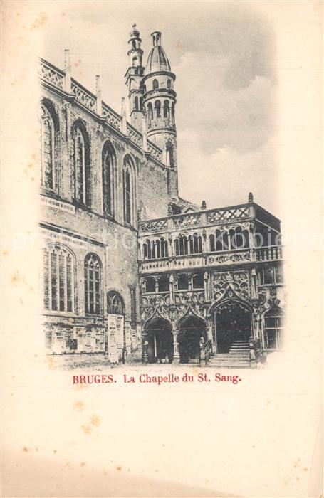 Bruges BRUGGE Belgie Chapelle du St Sang