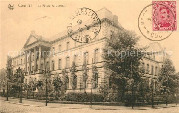 Courtrai KORTRIJK Flandre Belgie Le Palais de Justice