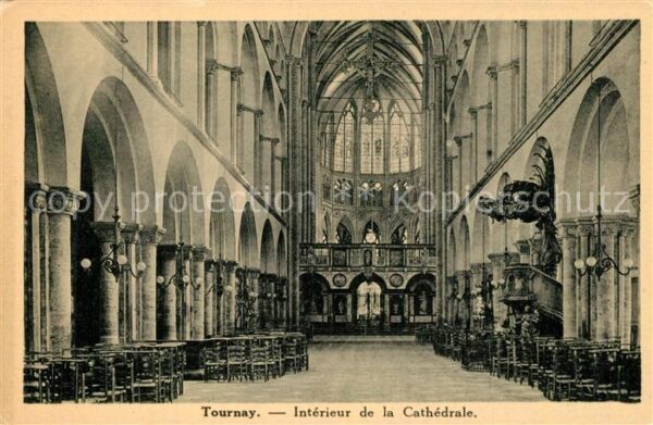 Tournay Liege Interieur de la Cathedrale