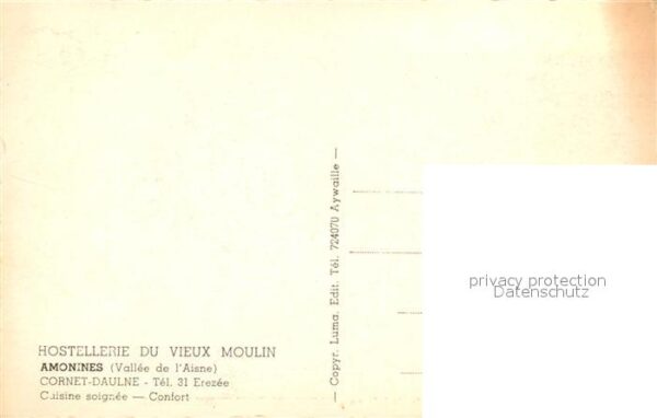 Amonines Hostellerie du vieux Moulin – Bild 2