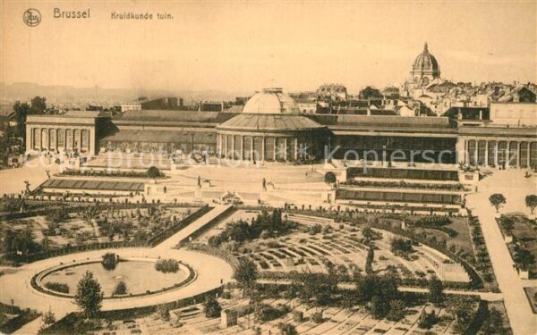 Bruxelles Bruessel Kruidkunde tuin