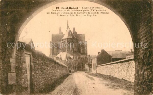 Saint Hubert Wallonie Eglise abbatiale